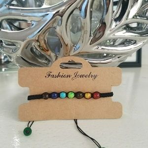 🌈 7 color Chakra bracelet 🌈 small bead